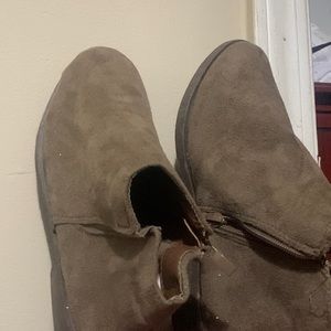 brown booties